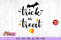 Trick or Treat svg, halloween,for Silhouette Cameo or Cricut Product Image 1