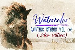 Watercolor Painting Studio Vol. 06 Product Image 1