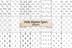 Polls Hipster Sport – 42 patterns seamless  Product Image 3