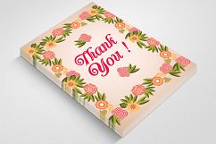 Floral Wedding Invitation Cards Pack Product Image 5
