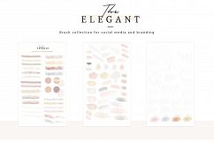 Decorative brush strokes - shapes Product Image 1