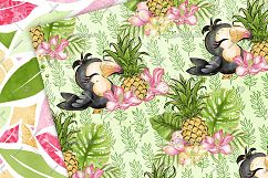 Tropical Digital Papers Product Image 4