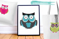 Owl Hoots graphics and illustrations Product Image 5