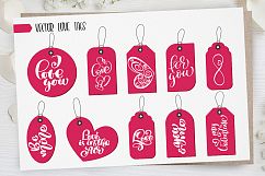 Valentine&#039;s Day lettering photo overlays Product Image 11