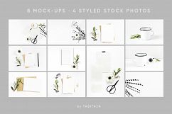 Olive &amp; anemone stock photos and mock-ups bundle Product Image 5