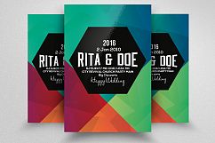 Wedding Invitation Flyer Product Image 1