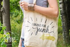 I Brake for Junk SVG Product Image 2