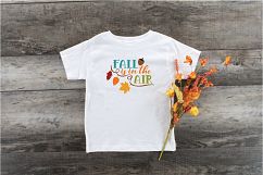 Fall is in the Air SVG - Fall SVG Cut File - DXF EPS PNG JPG Product Image 6