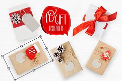 Isolated Gift Christmas Mockup Product Image 5