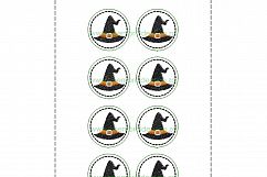 Witch Hat ITH Halloween Feltie Embroidery Design Product Image 8