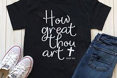 How great thou art Printable Product Image 1