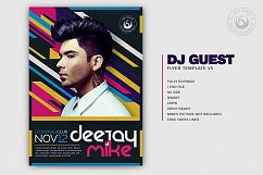 DJ Guest Flyer Template V5 Product Image 2