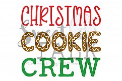 Christmas Cookie Crew-svg, digital download Product Image 1