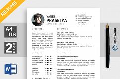 Elegance Resume / CV Product Image 1