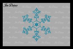 Snowflakes SVG DXF EPS PNG Product Image 4