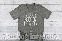 Unisex Crew Neck Shirt Mockup, Bella Canvas Mockup Product Image 1