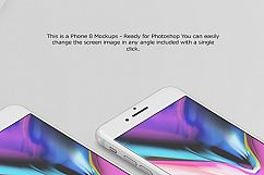 Apple iPhones 2017 Pack Mockup Product Image 2