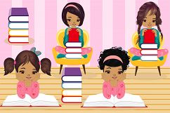 Alice back to school clipart, Alice back to school graphics Product Image 3