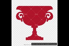 100 European Garden Urn Clip Arts, Antique, Retro, Vintage Product Image 3