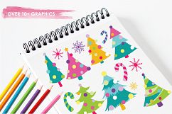 Christmas Trees graphics and illustrations Product Image 3