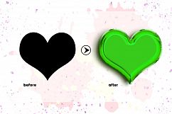 Foil Balloon Text Effect Photoshop Action Product Image 6