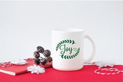 Christmas SVG Cut File - Joy SVG DXF PNG EPS JPG Product Image 5