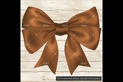 100 Realistic Satin Bow Clip Arts, Princess Bow, Love Bow Product Image 2