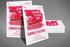 Summer Vocation Party Flyer Product Image 3