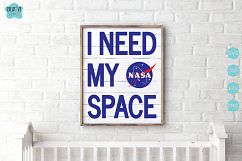 I Need My Space Svg, Product Image 2