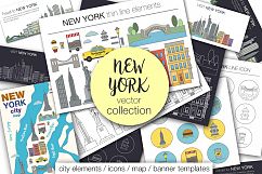 NEW YORK vector collection Product Image 1