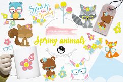 Spring Animals graphics and illustrations Product Image 1