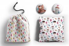 Sweet-Tooth - Watercolor Clip Art Set Product Image 7