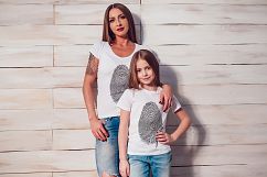 Family T-Shirt Mock-Up Vol.1 2017 Product Image 7