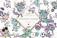 Dragons Clipart Product Image 1