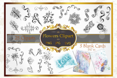 Flourish Vector Clipart Collection Product Image 2