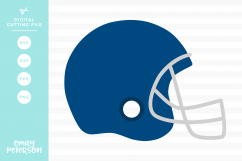 Football Helmet SVG DXF EPS PNG Product Image 1