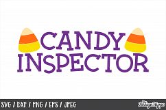 Candy inspector SVG, Candy corn, Cute, Halloween, SVG, PNG Product Image 1