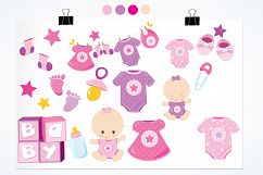Baby Girl  graphics and illustrations Product Image 2