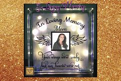 In Loving Memory, Your Wings Were ready, Angel, Sympathy svg Product Image 1