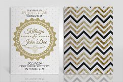 Double Sided Wedding Invitation Card Product Image 1