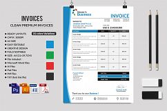 12 Clean Rsume Invoice and Letterhead Bundle Product Image 3