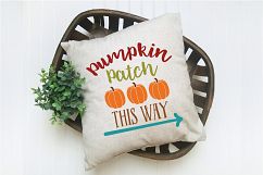 Pumpkin Patch SVG - Fall SVG Cut File - DXF EPS PNG JPG PDF Product Image 4