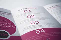 Real Estate &amp; Property Agency Trifold Brochure Product Image 4