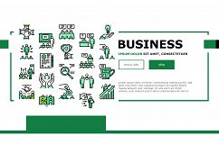 Business Situations Landing Header Vector Product Image 1