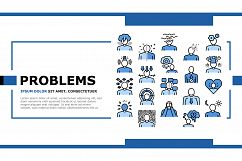 Psychological Problems Landing Header Vector Product Image 1