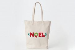 Noel SVG - Christmas SVG Cut File - DXF PNG EPS JPG PDF AI Product Image 8