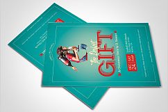 Perfect Gift Church Flyer Poster Template Product Image 3