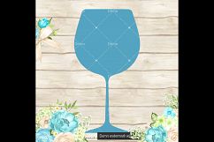 100 Wine Glass Clip Arts, New Year Clip art, Party Clip art Product Image 2