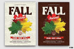 Fall Festival Flyer Template Product Image 1
