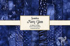 Navy Glam Textures Product Image 1